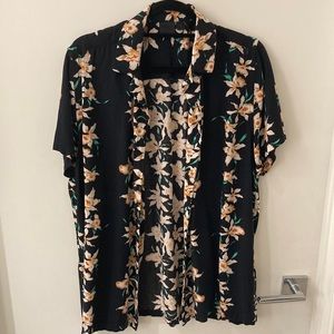 Mens Floral Dress Shirt